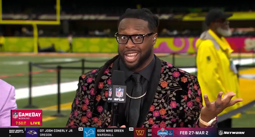 Gerald McCoy on NFL GameDay Morning during Super Bowl LIX