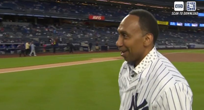 Stephen A. Smith loses cool over Yankees press conference on new facial hair policy