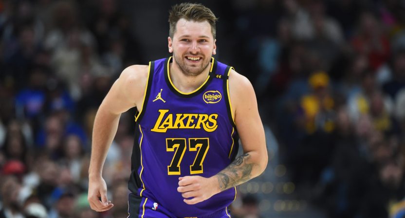 Los Angeles Lakers guard Luka Doncic