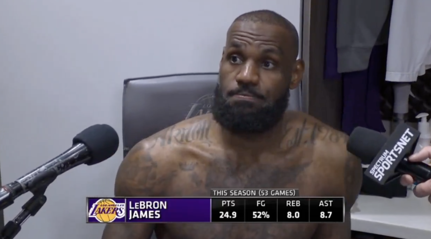 LeBron James slams ‘weird energy’ of NBA media negativity