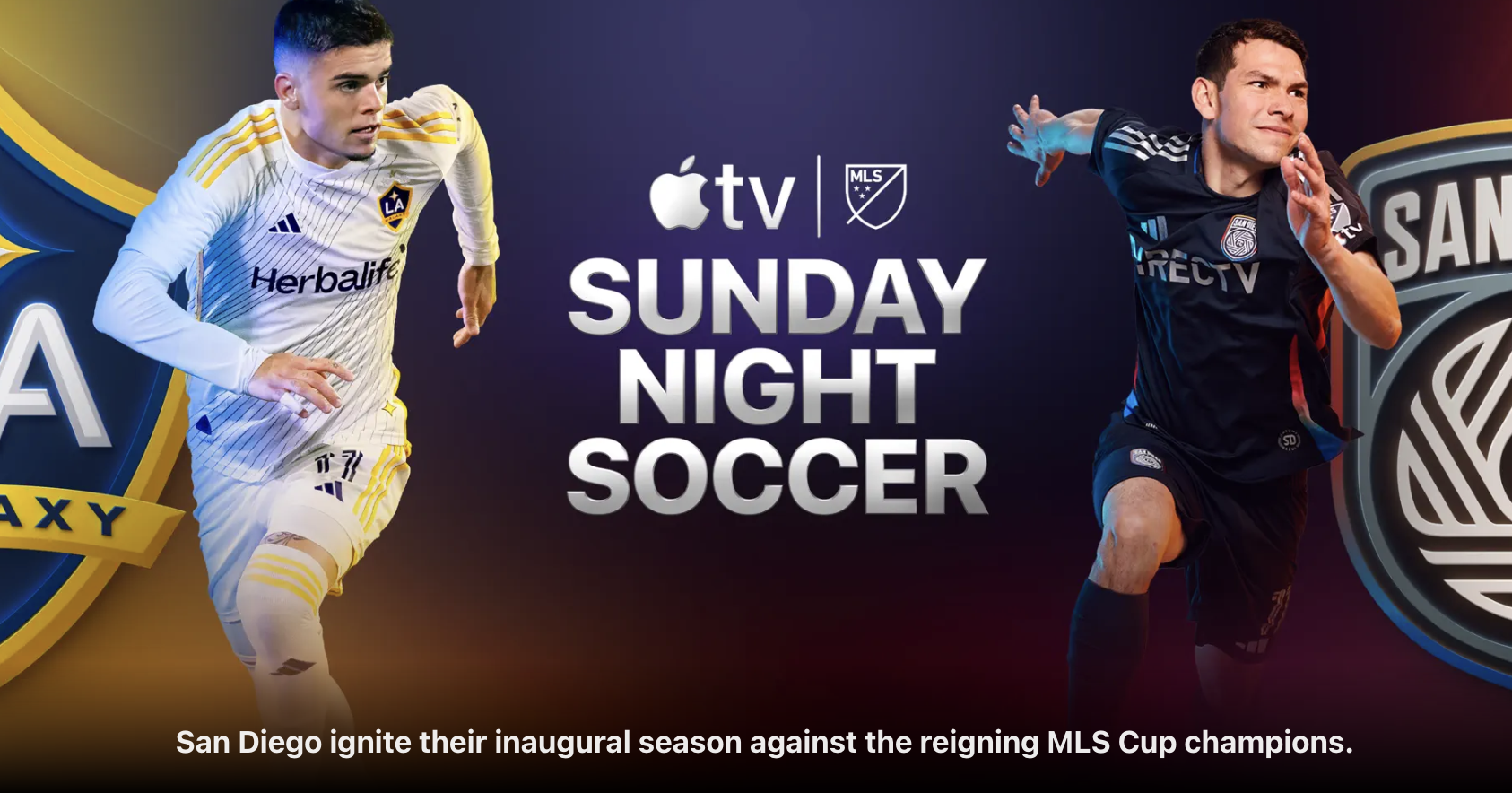 MLS Sunday Night Soccer Apple TV+