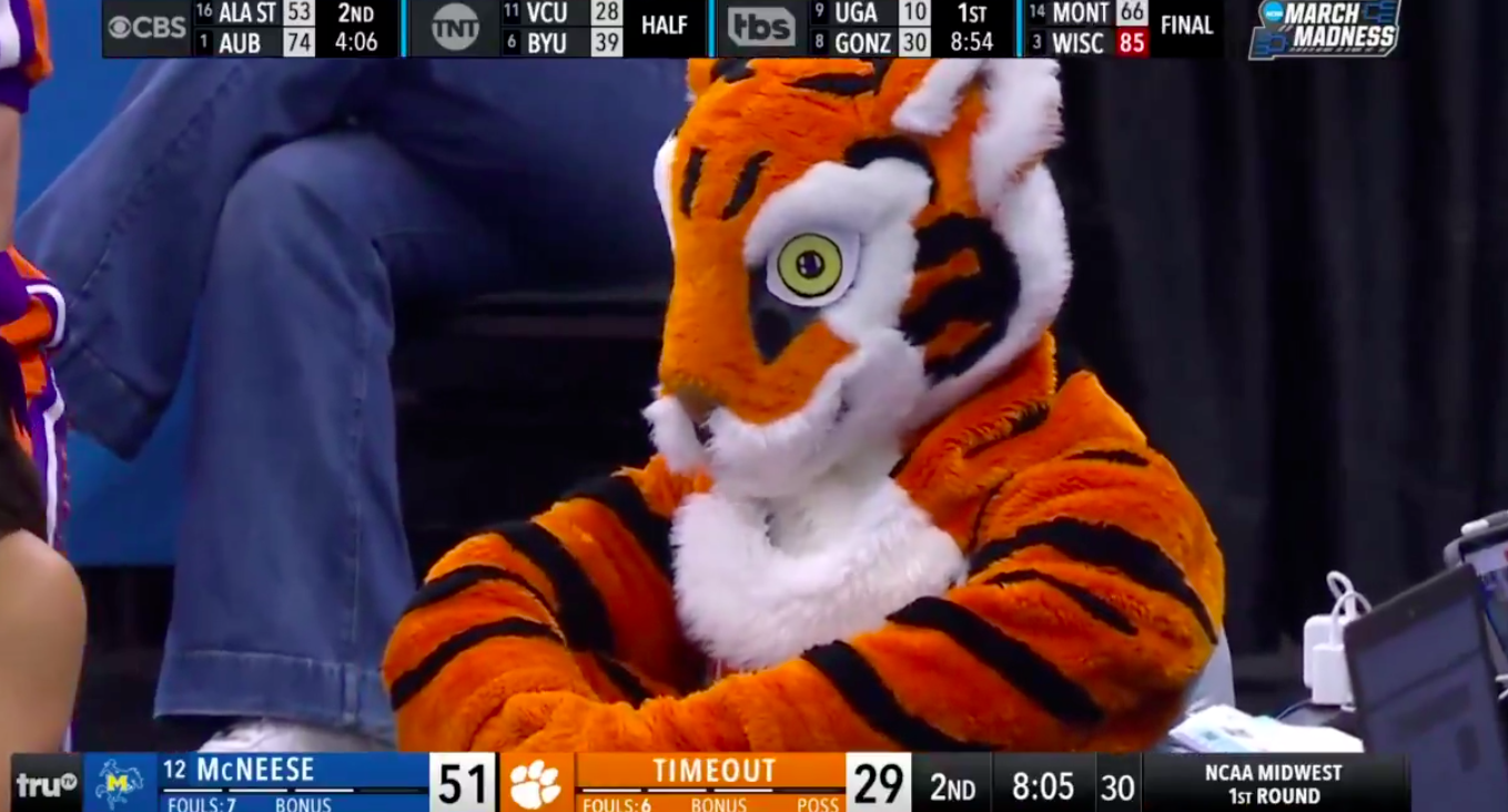 Clemson Tigers mascot