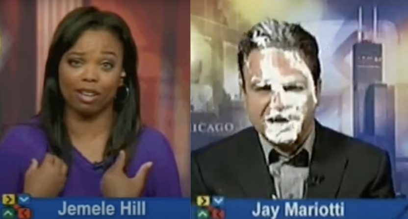 Jemele Hill and Jay Mariotti