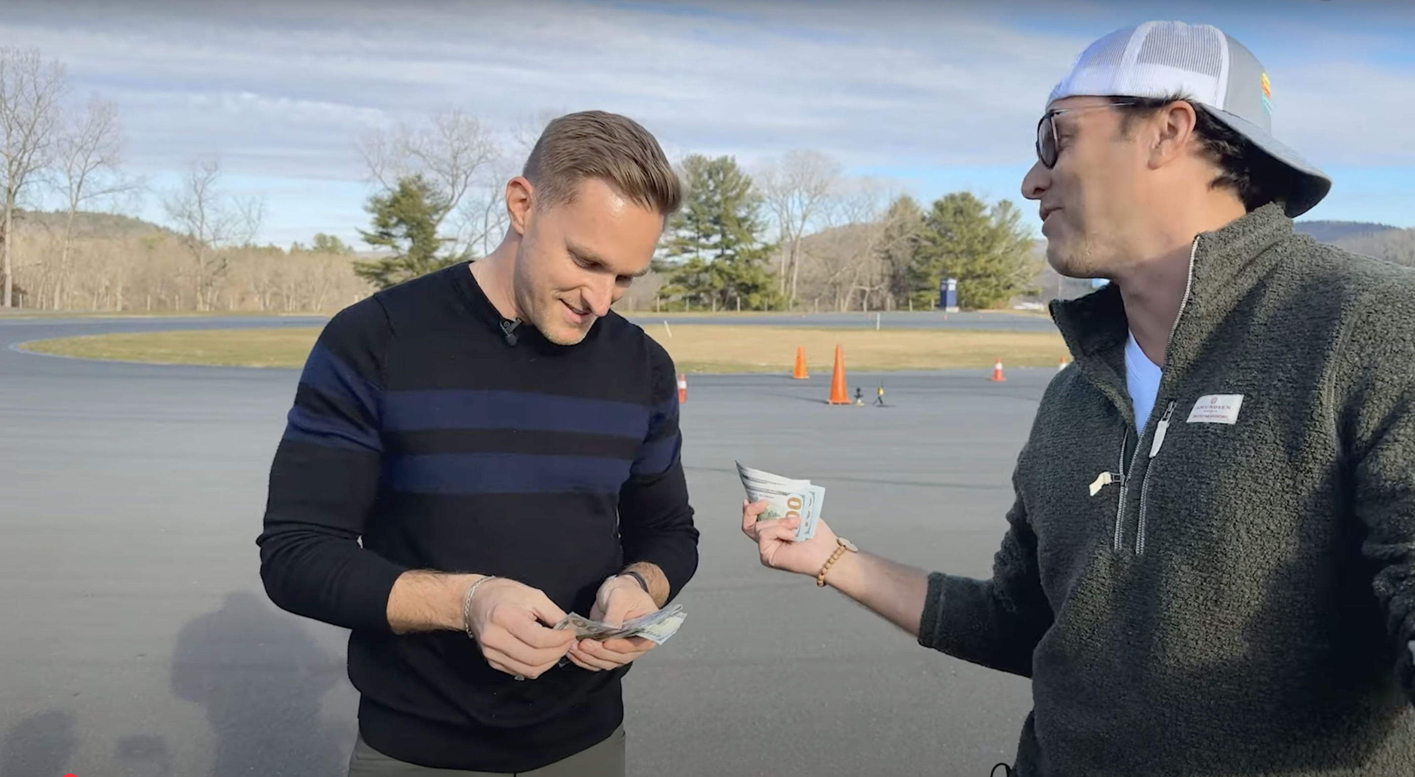 NASCAR broadcaster Parker Kligerman