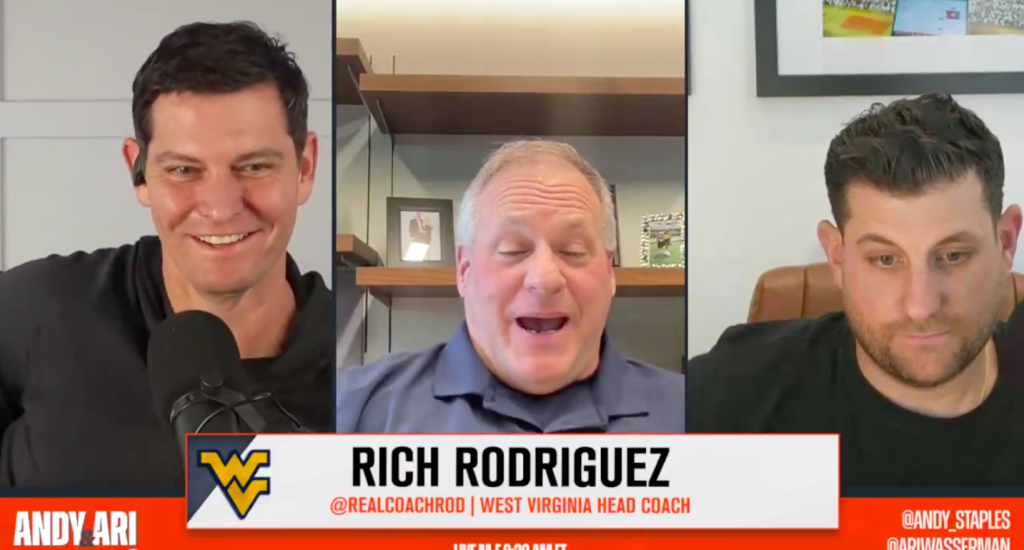 Rich Rodriguez on coaching Pat McAfee: ‘He was a character from Day One’