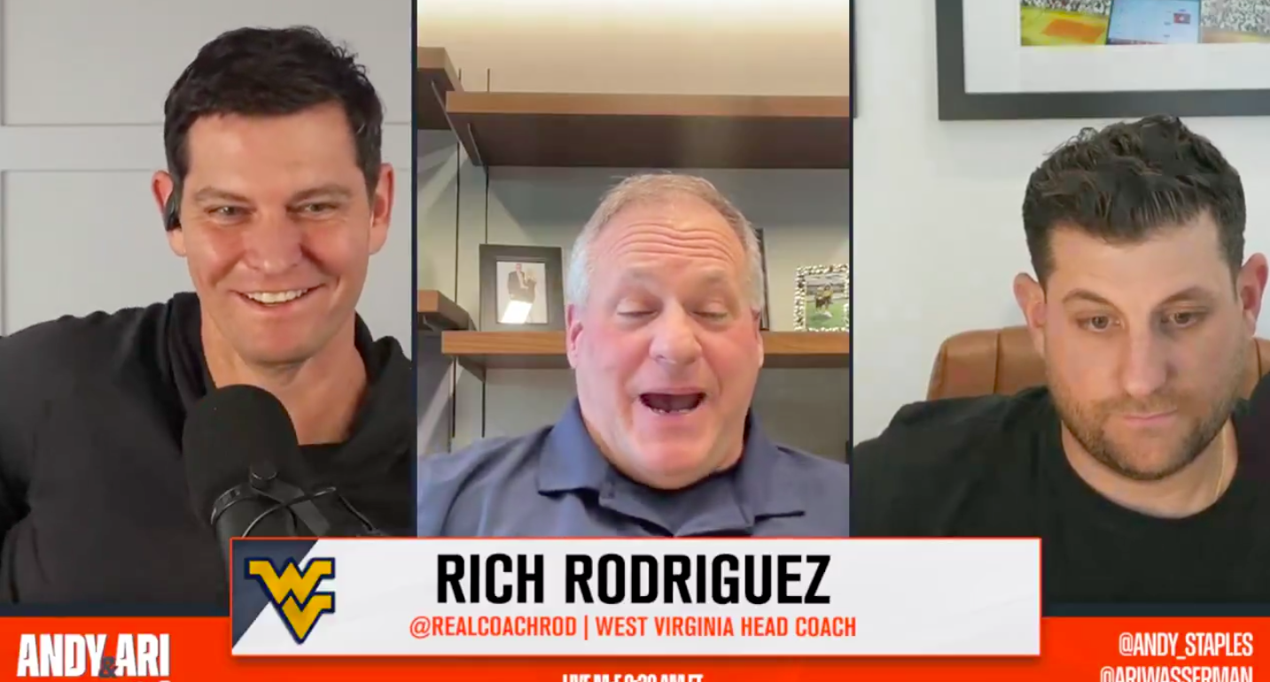 Rich Rodriguez on Andy & Ari on 3