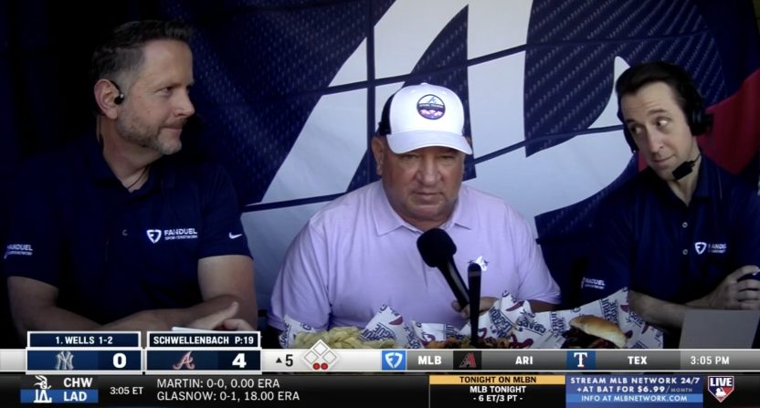 Brandon Gaudin on Atlanta Braves broadcast