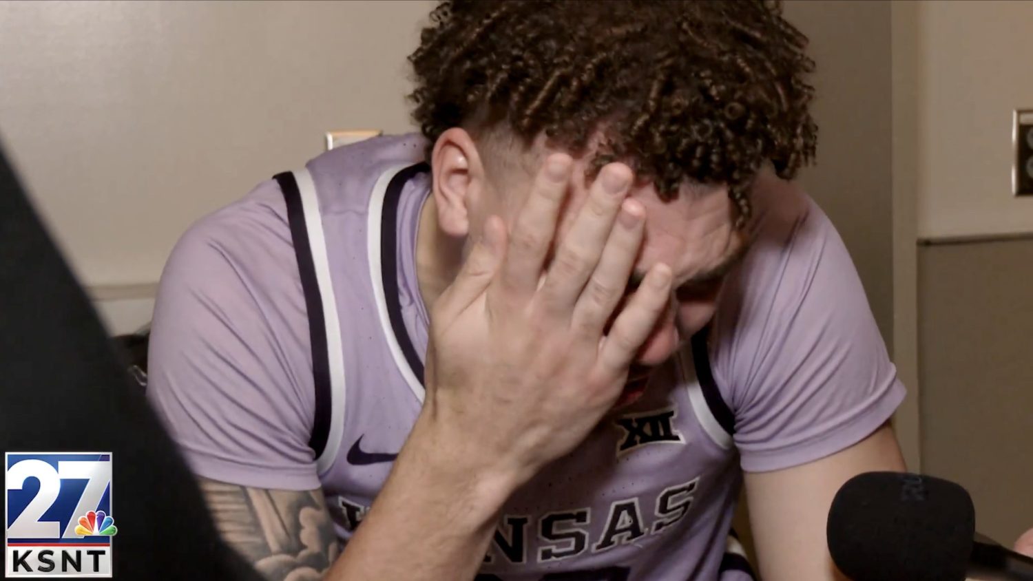 Kansas State star Coleman Hawkins admits NIL criticism got to him in heartbreaking interview