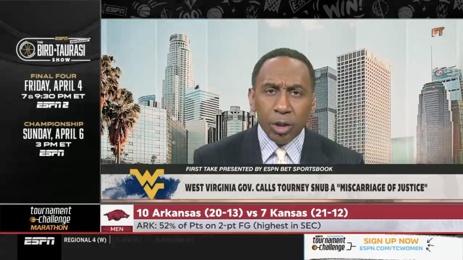 Stephen A. Smith on First Take