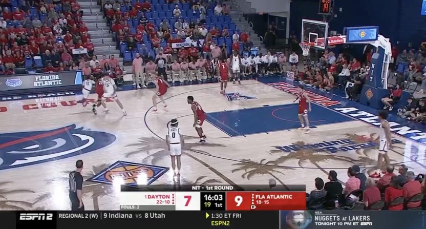 Tom Hart and Perry Clark calling Dayton-FAU NIT game on ESPN2