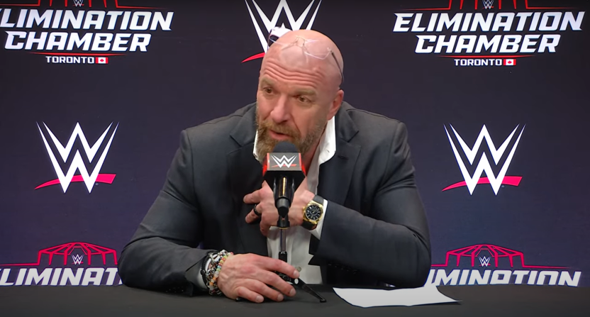 WWE chief content officer Paul 'Triple H' Levesque revealed how few people knew about WWE's plans to turn John Cena heel.