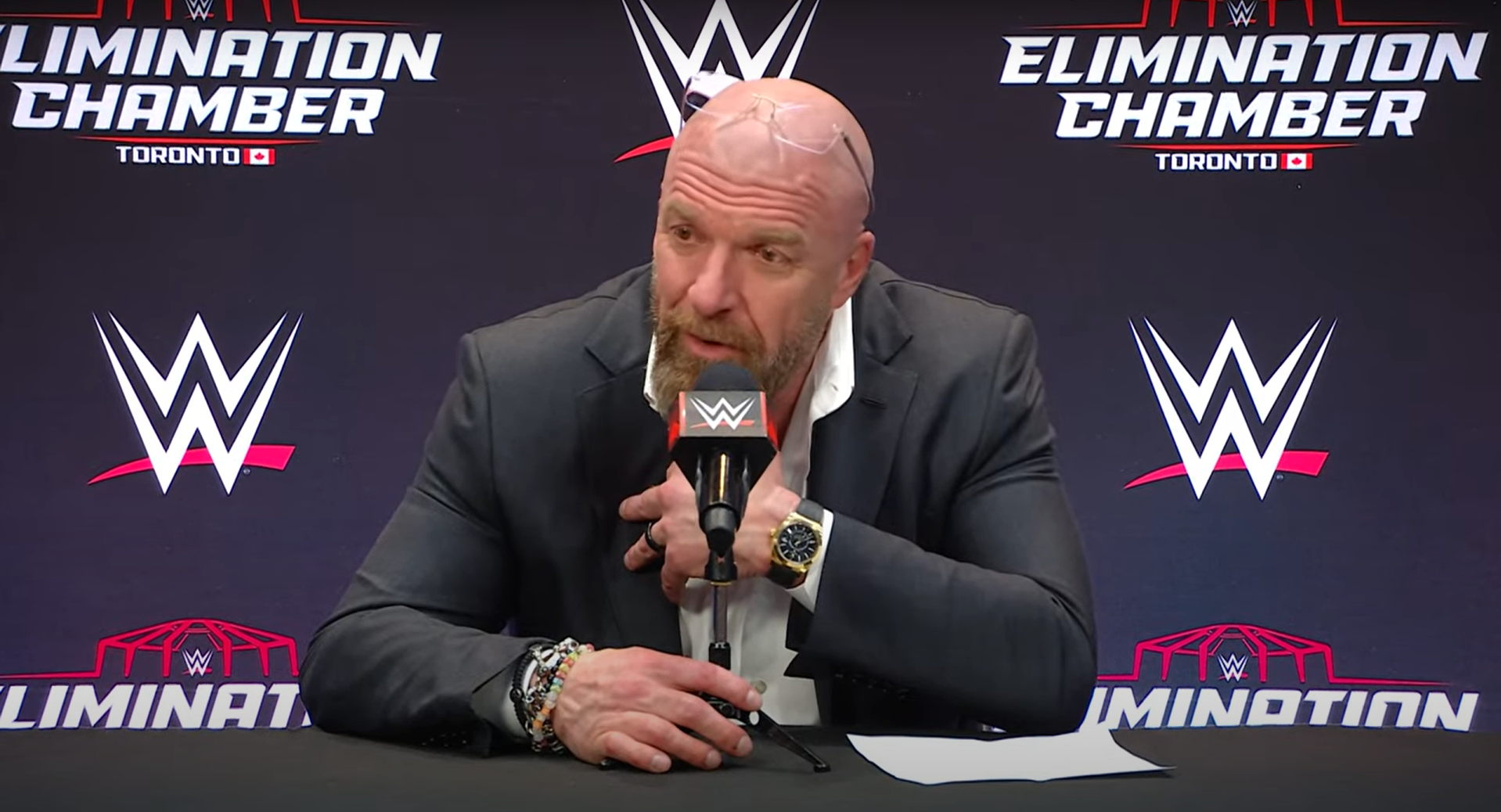 WWE chief content officer Paul 'Triple H' Levesque revealed how few people knew about WWE's plans to turn John Cena heel.