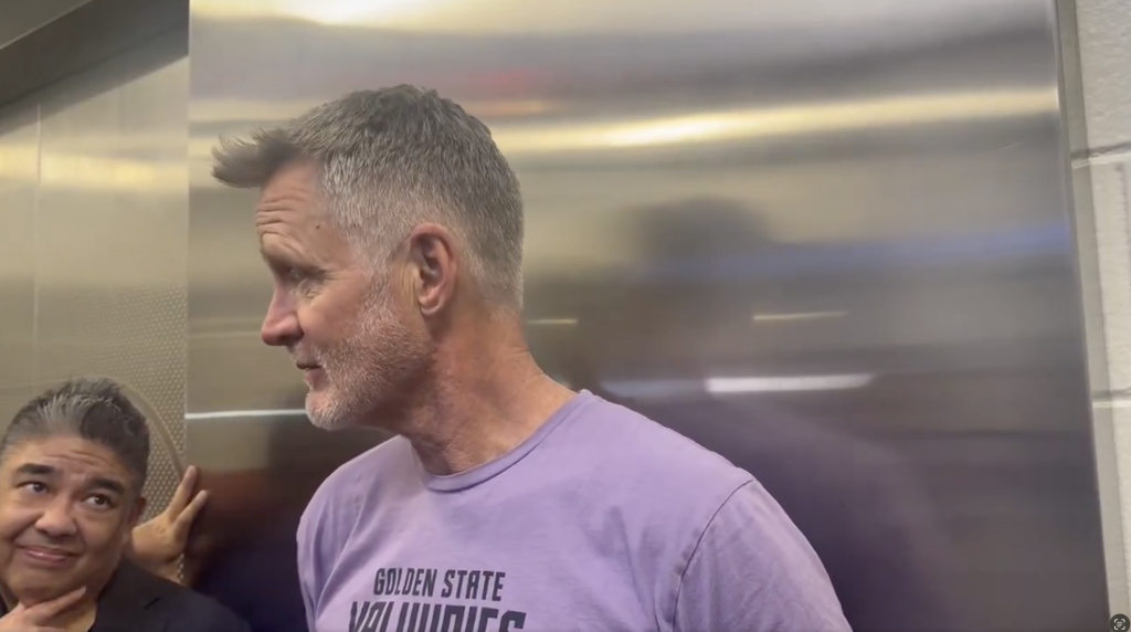 Steve Kerr gives cold response to reporter’s NBA Finals question: ‘We just want to make the playoffs’