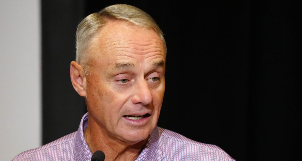Rob Manfred looking to apply NBA model to MLB media rights