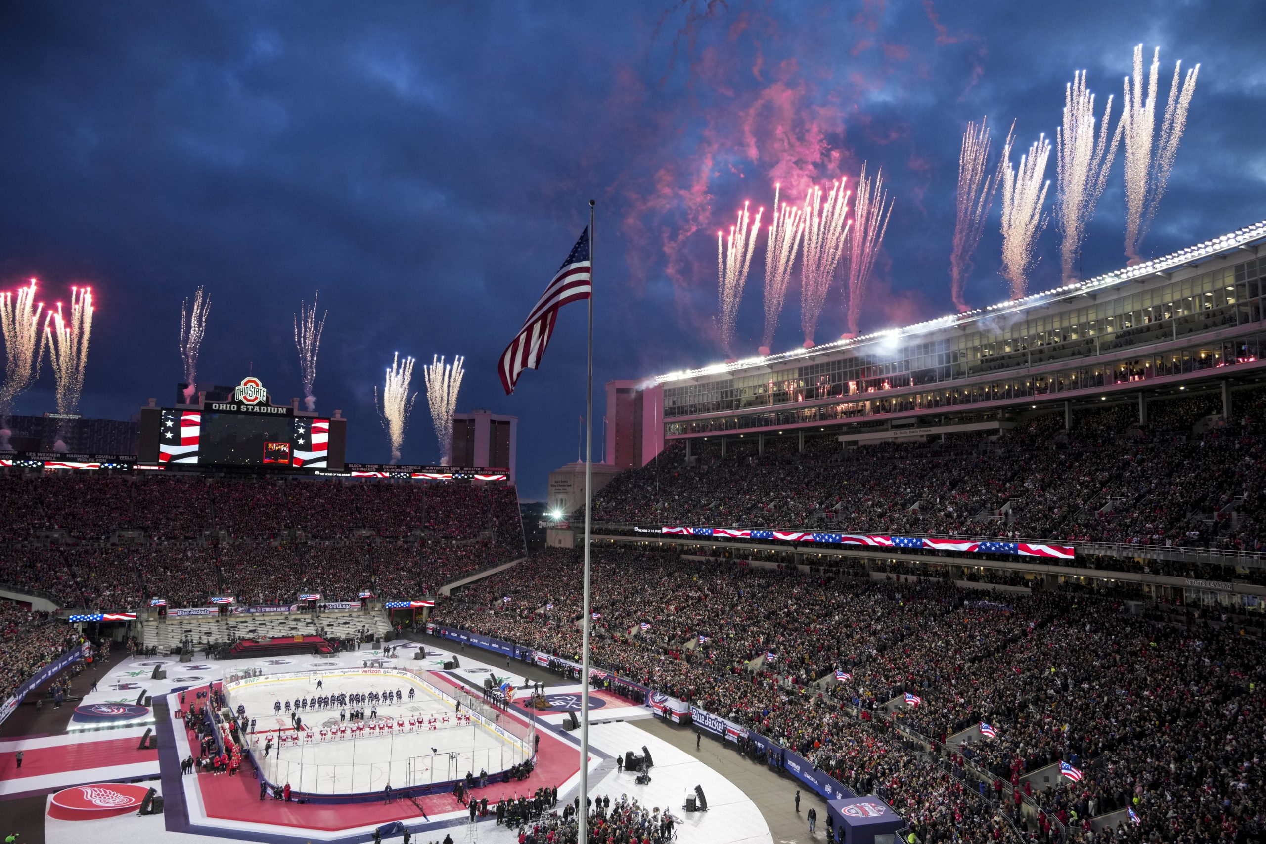 NHL: Stadium Series-Detroit Red Wings at Columbus Blue Jackets