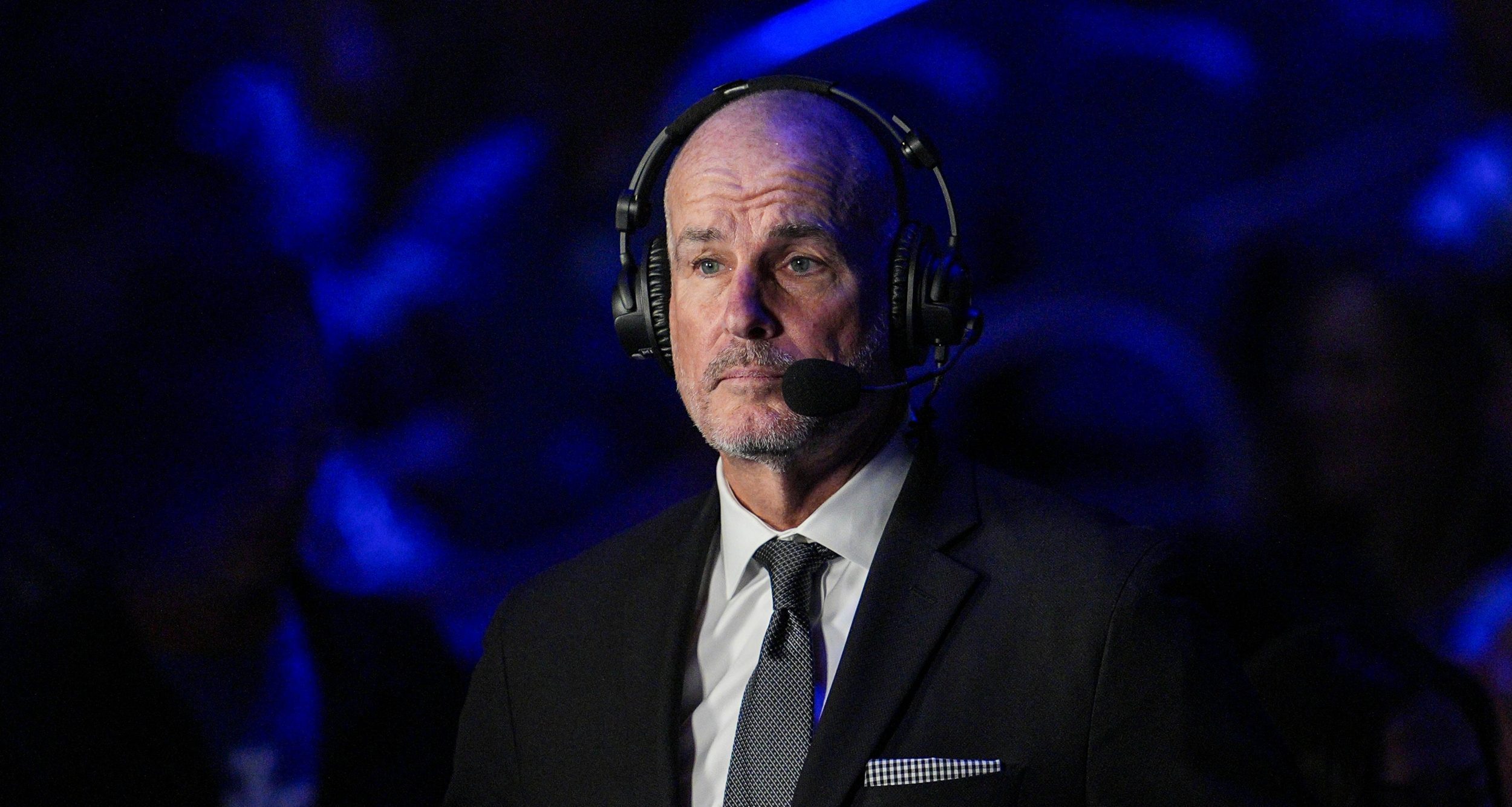 ESPN commentator Jay Bilas before the Kentucky-Auburn men's basketball game Saturday afternoon in Lexington, Kentucky March 1, 2025.