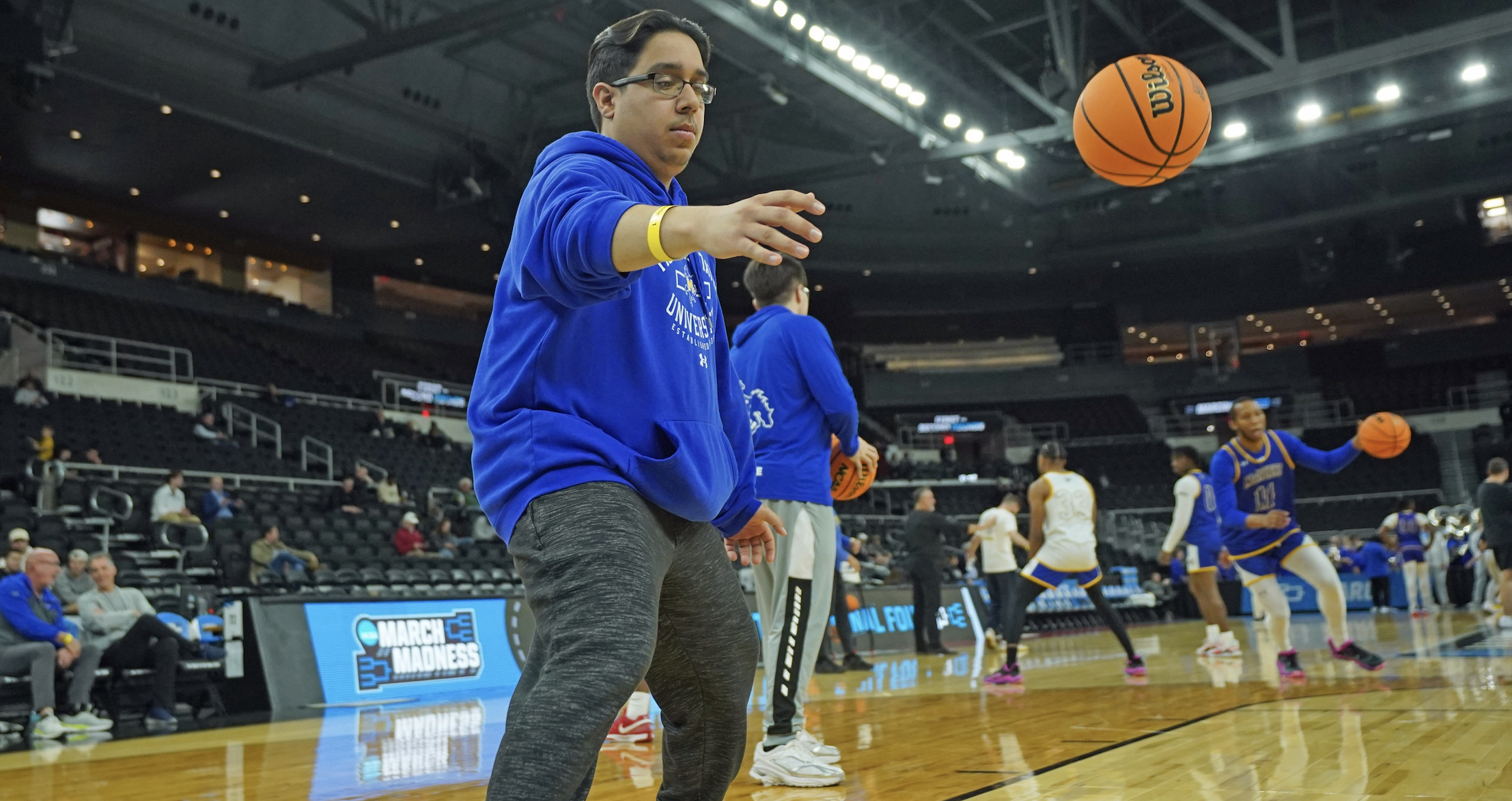 Amir Khan, McNeese State men's basketball manager NCAA Tournament