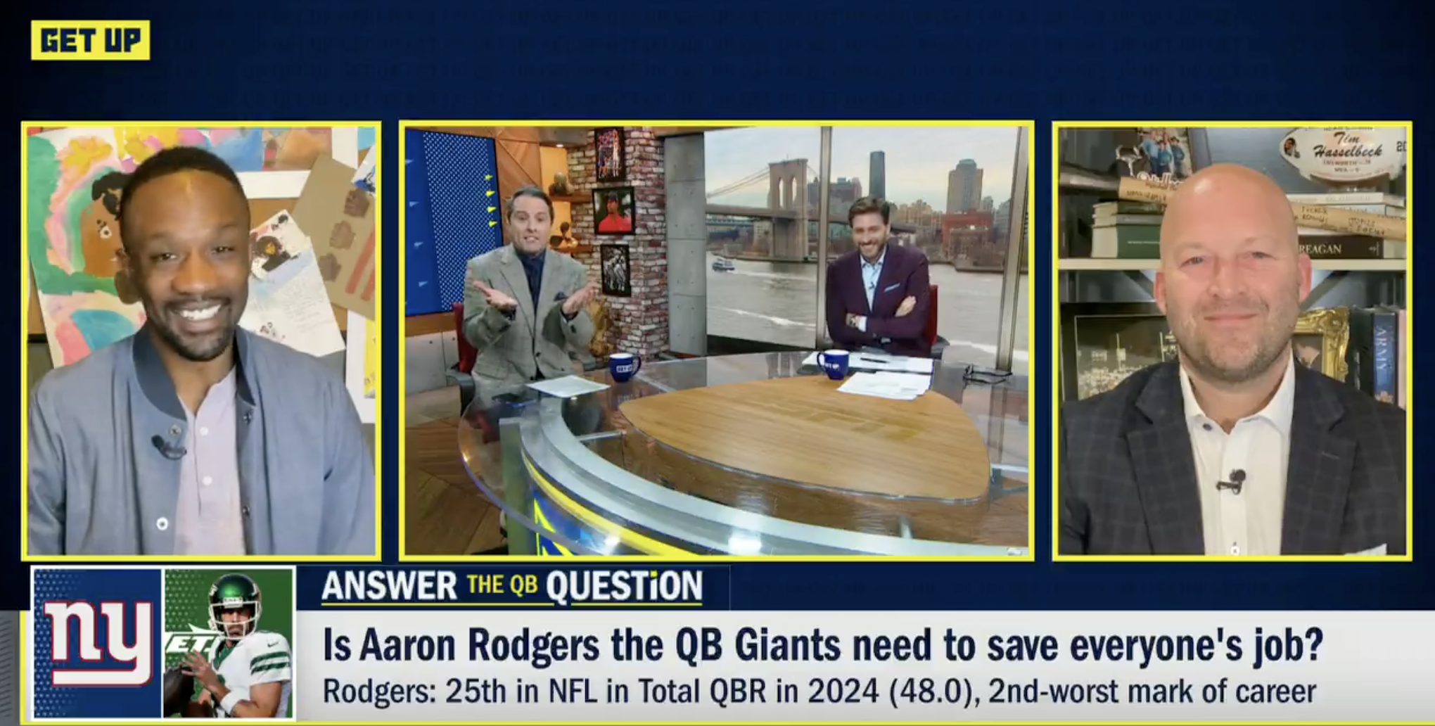 Dan Graziano Get Up Aaron Rodgers