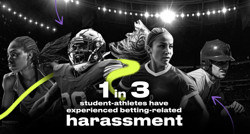 Sports betting NCAA Tournament harassment ad