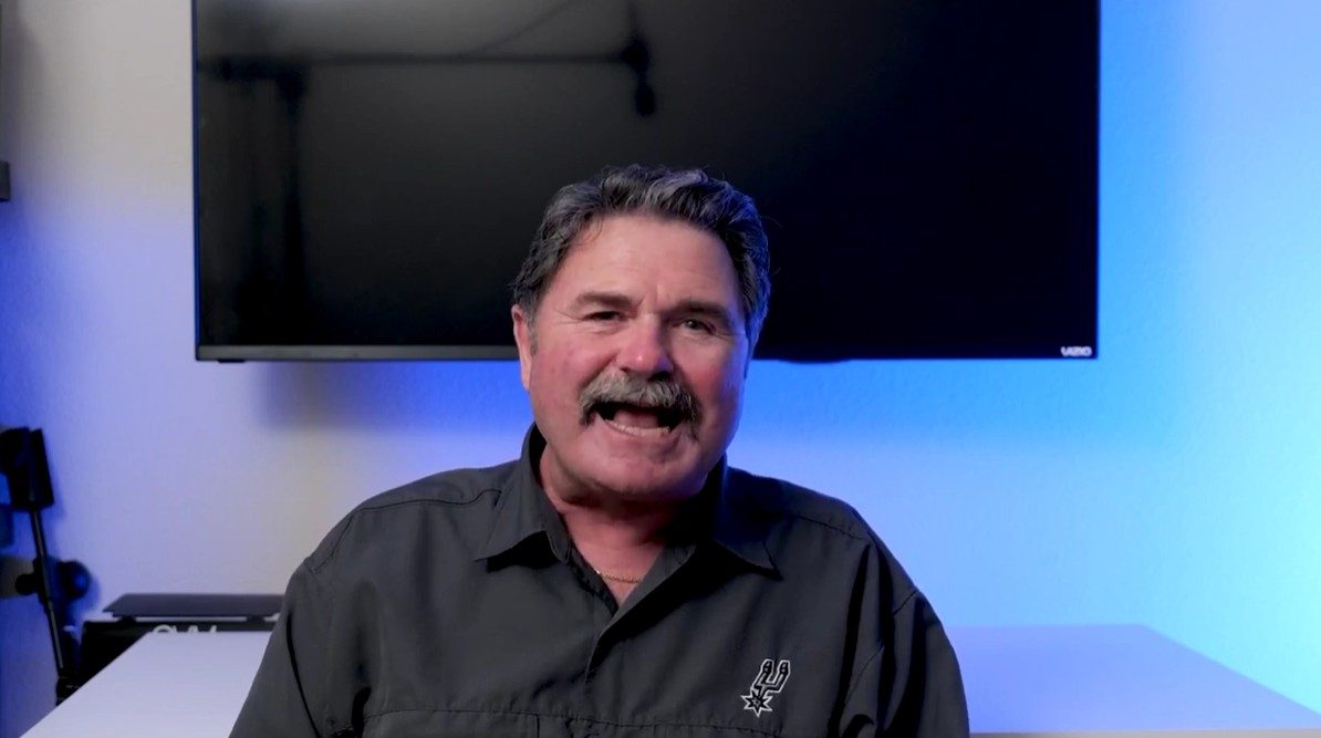 Longtime San Antonio Spurs radio announcer Bill Schoening, who is retiring after the NBA season. Photo Credit: Texas Radio Hall of Fame/YouTube