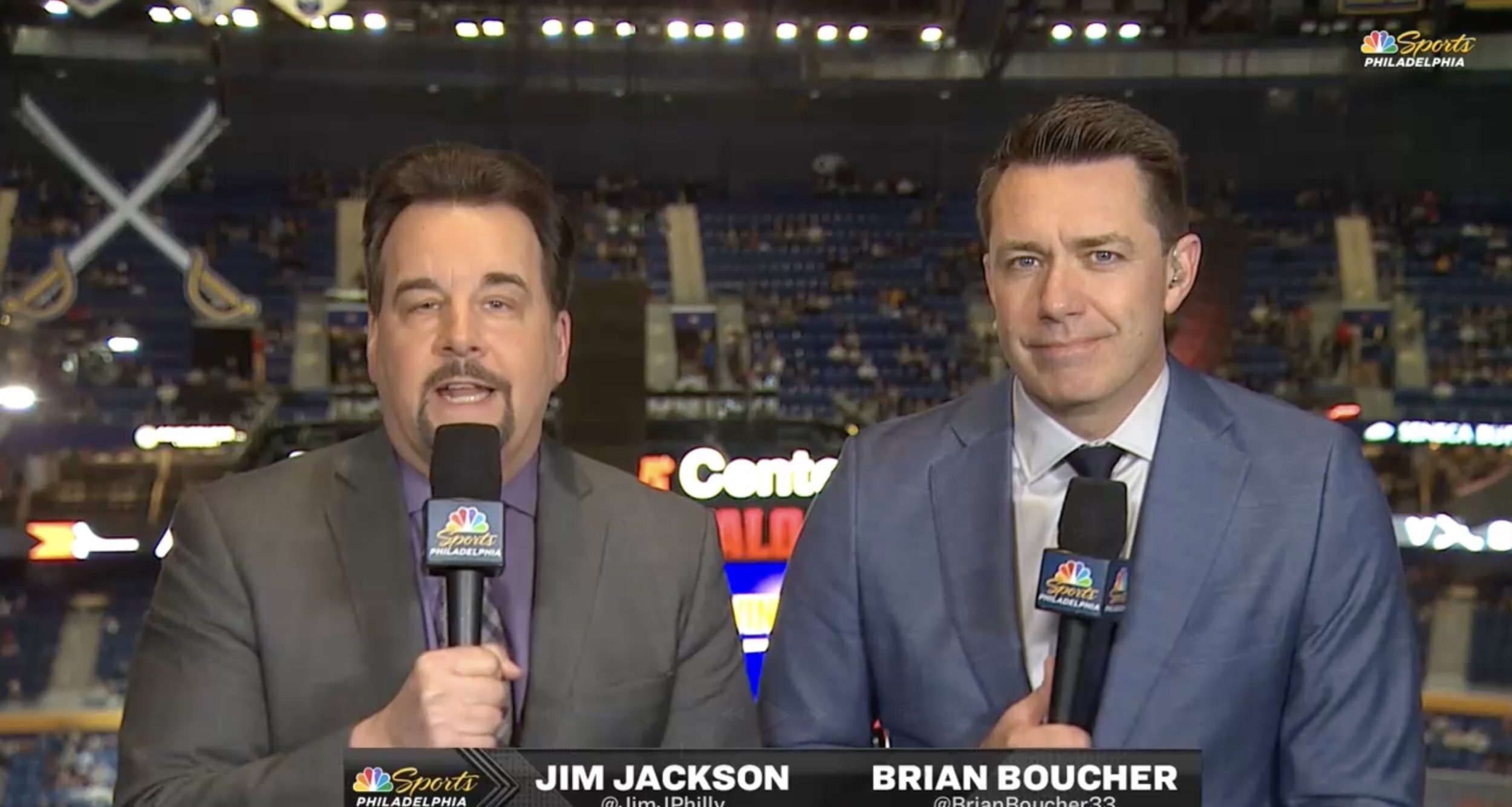 Jim Jackson and Brian Boucher