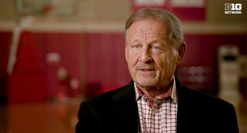 Don Fischer has broadcast Indiana University sports since 1973. (Screengrab courtesy of Big Ten Network on YouTube).
