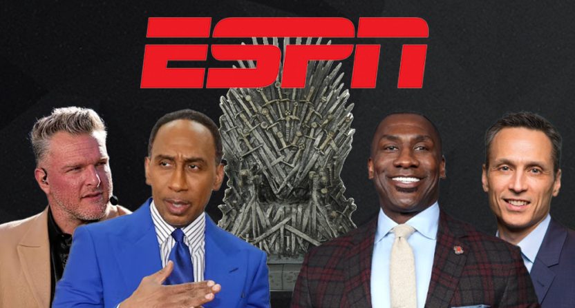 ESPN Jimmy Pitaro Shannon Sharpe Stephen A. Smith