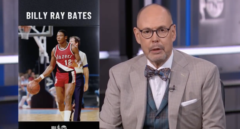 Ernie Johnson discussing former NBA player Billy Ray Bates on 'Inside the NBA'
