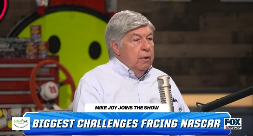NASCAR announcer Mike Joy talks about the sport's future. Photo Credit: NASCAR on Fox/YouTube.