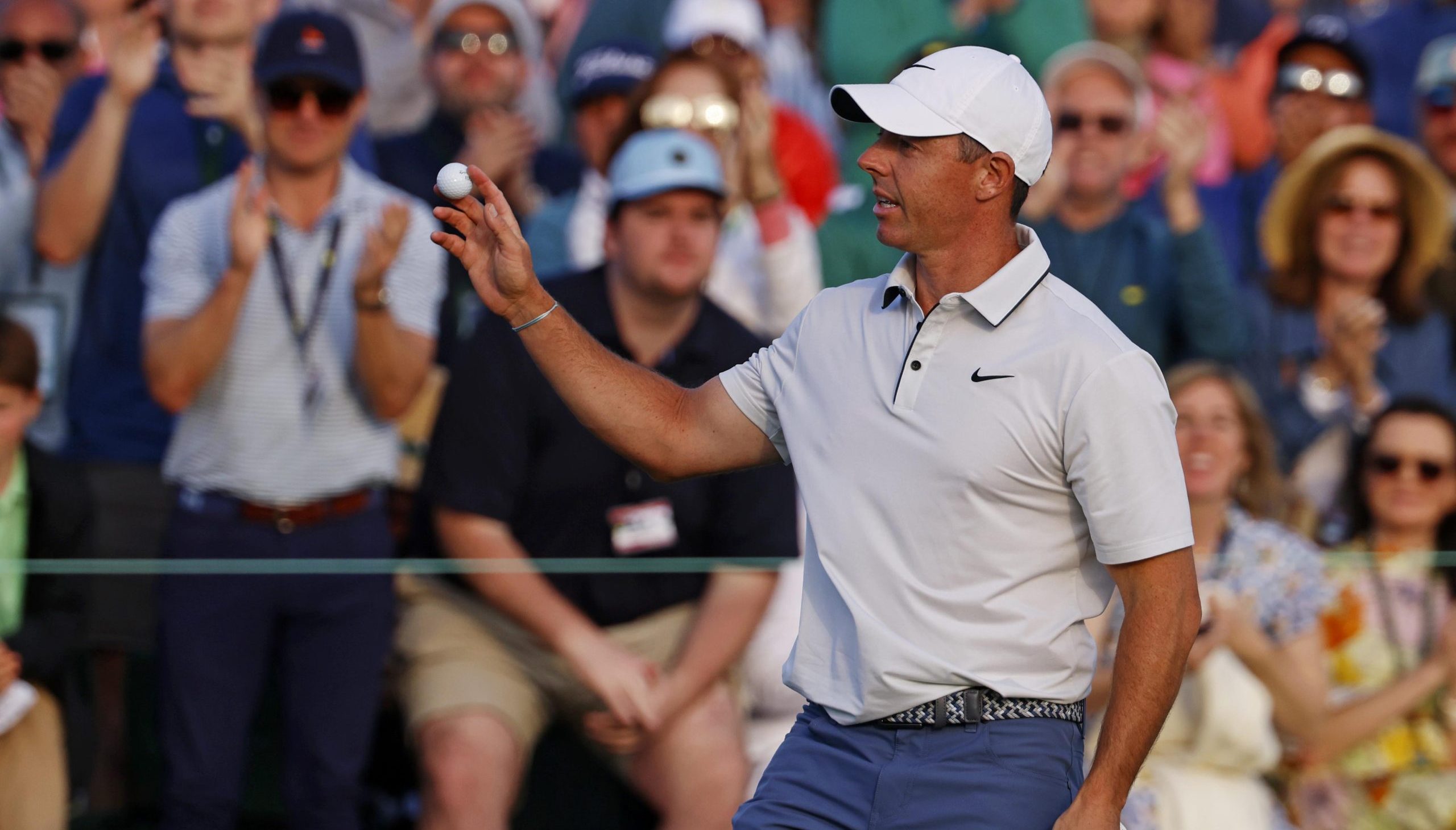 Rory McIlroy during Round 3 of the 2025 Masters