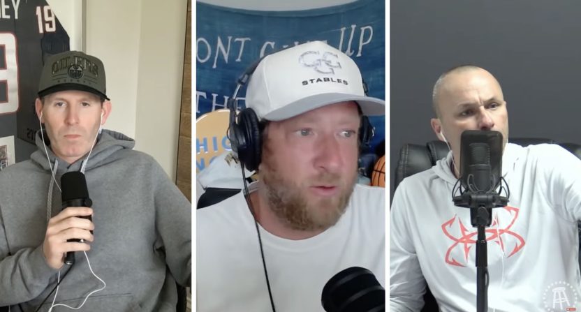 Ryan Whitney, Dave Portnoy and Kirk Minihane on The Unnamed Show