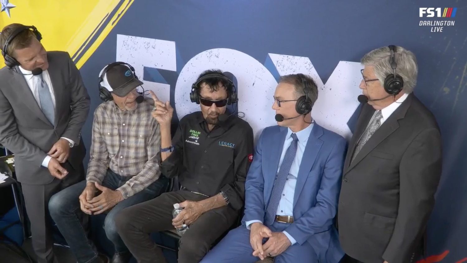 Richard Petty joins NASCAR on Fox broadcast
