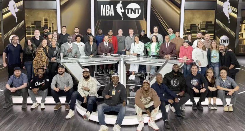 Adam Lefkoe signs off NBA on TNT Tuesday Night