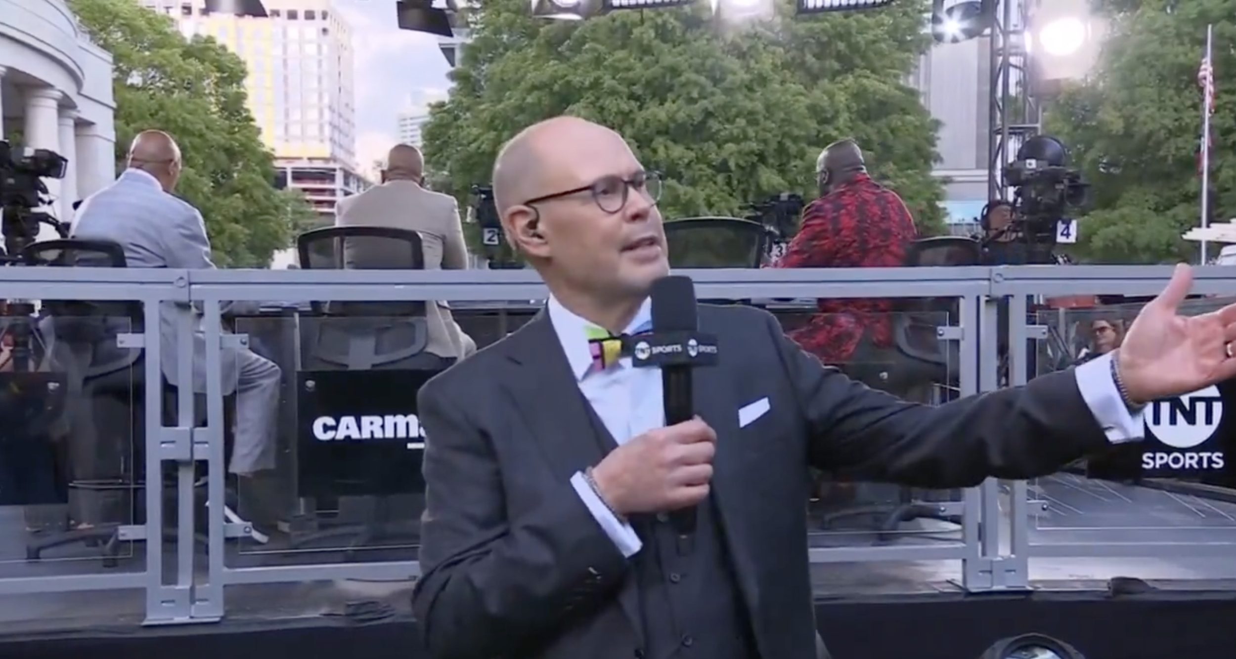 As the NBA on TNT era comes to a close, Ernie Johnson isn't bitter. He has nothing but appreciation and gratitude.