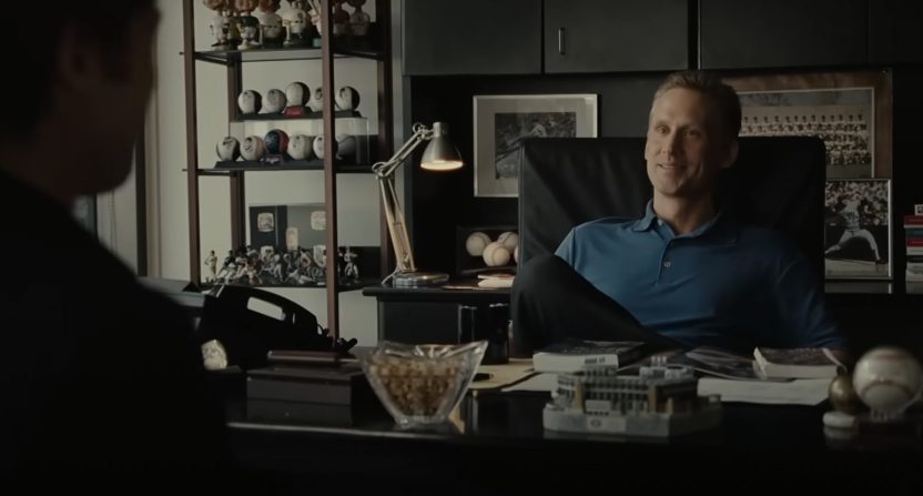 Former Cleveland exec. Mark Shapiro says "Moneyball" got it wrong, from the front office dynamics to who was actually in charge.