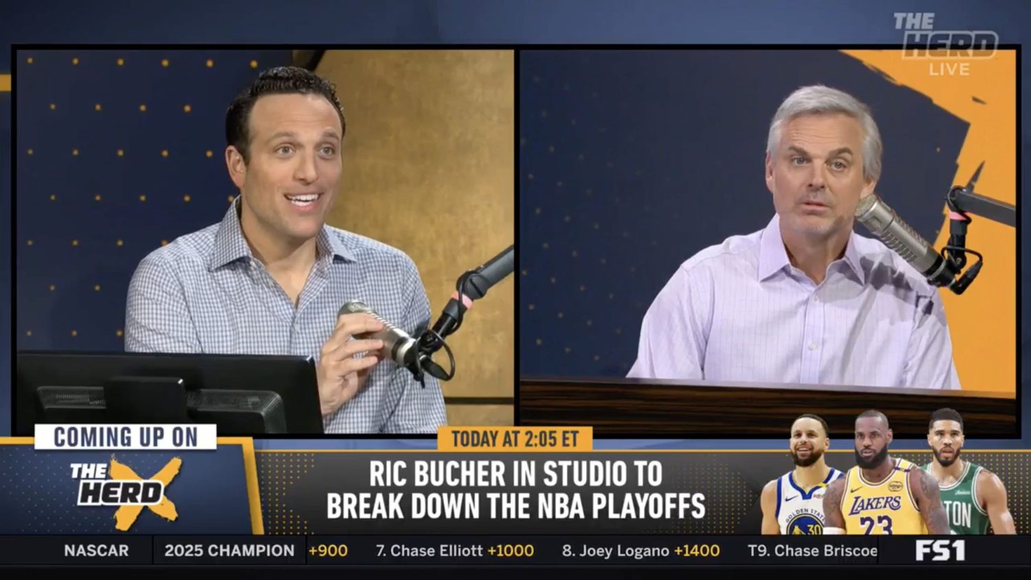 Colin Cowherd after earthquake