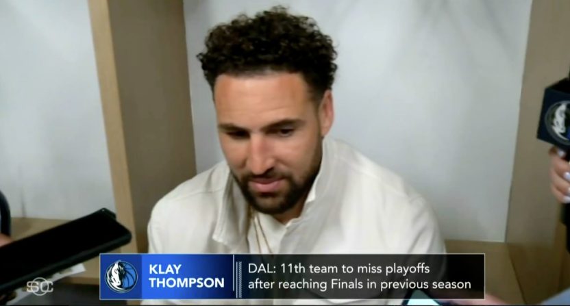 Klay Thompson press conference
