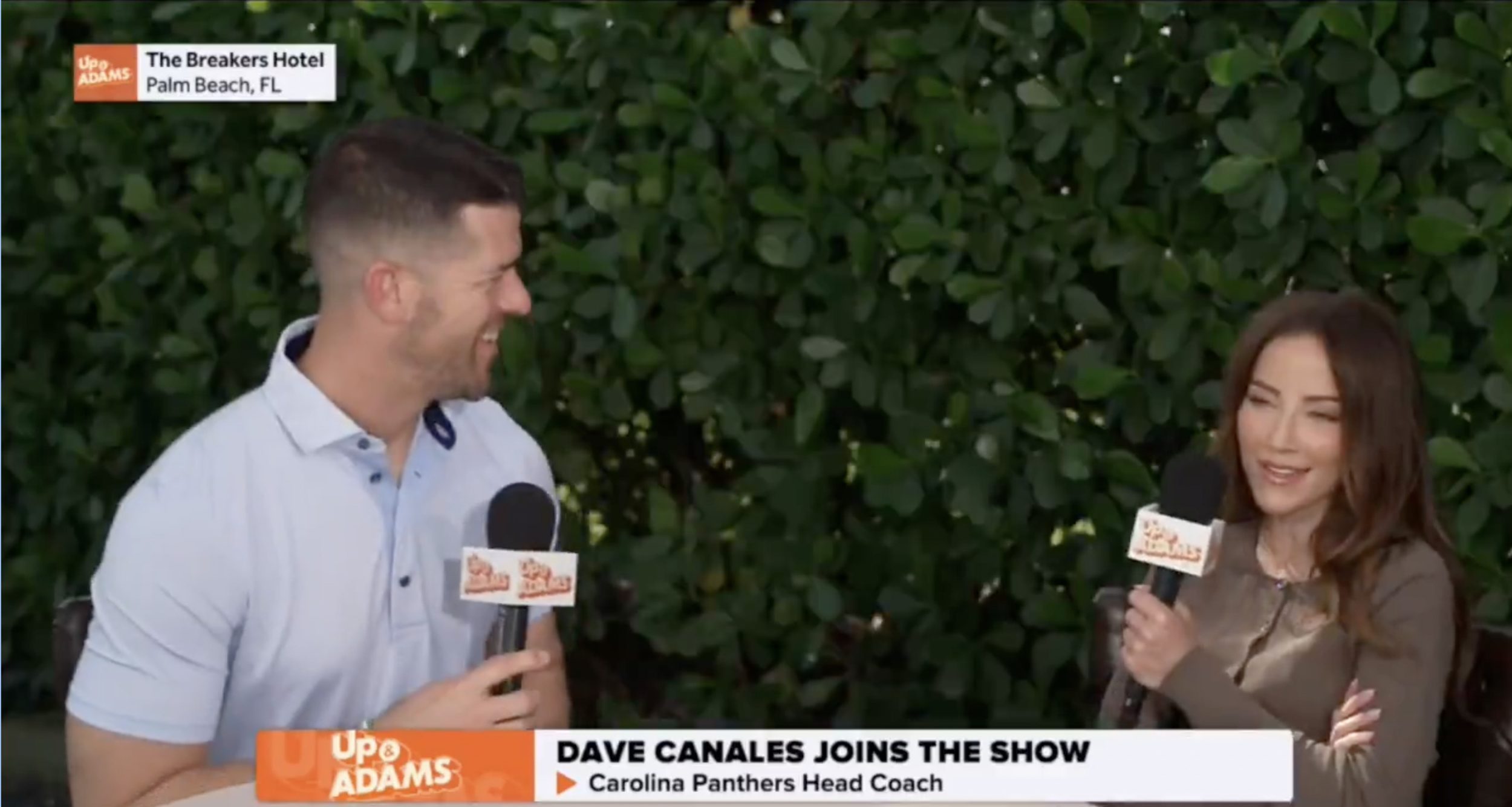 Dave Canales and Kay Adams on Up & Adams