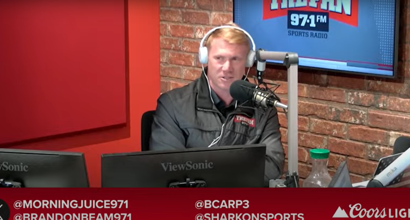 Amid lineup changes and technical issues, Bobby Carpenter took a shot at 97.1 The Fan.