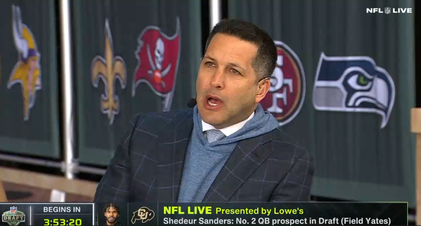 Adam Schefter during NFL Live
