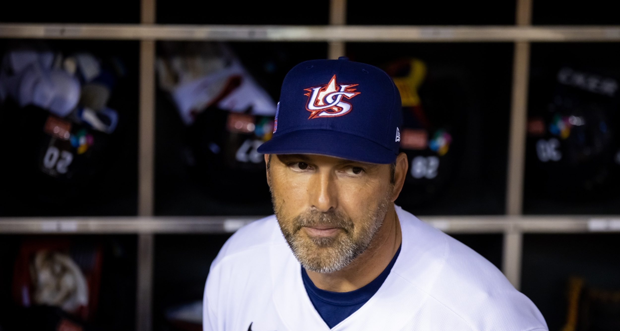 USA manager Mark DeRosa prior to game against Canada during the World Baseball Classic at Chase Field.