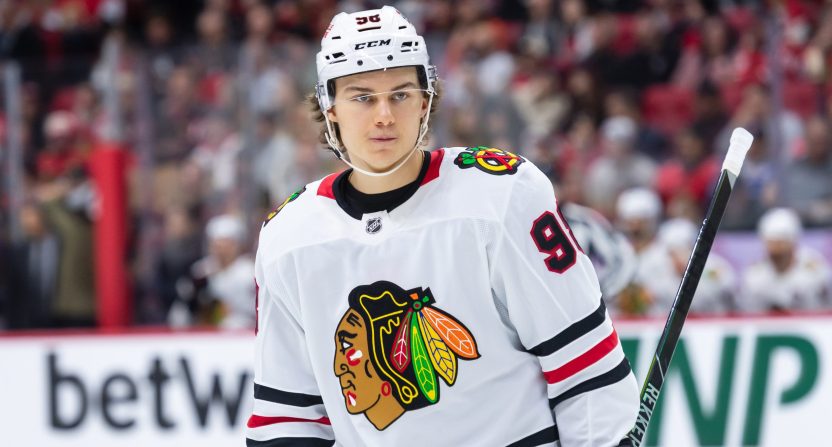 Chicago Blackhawks center Connor Bedard