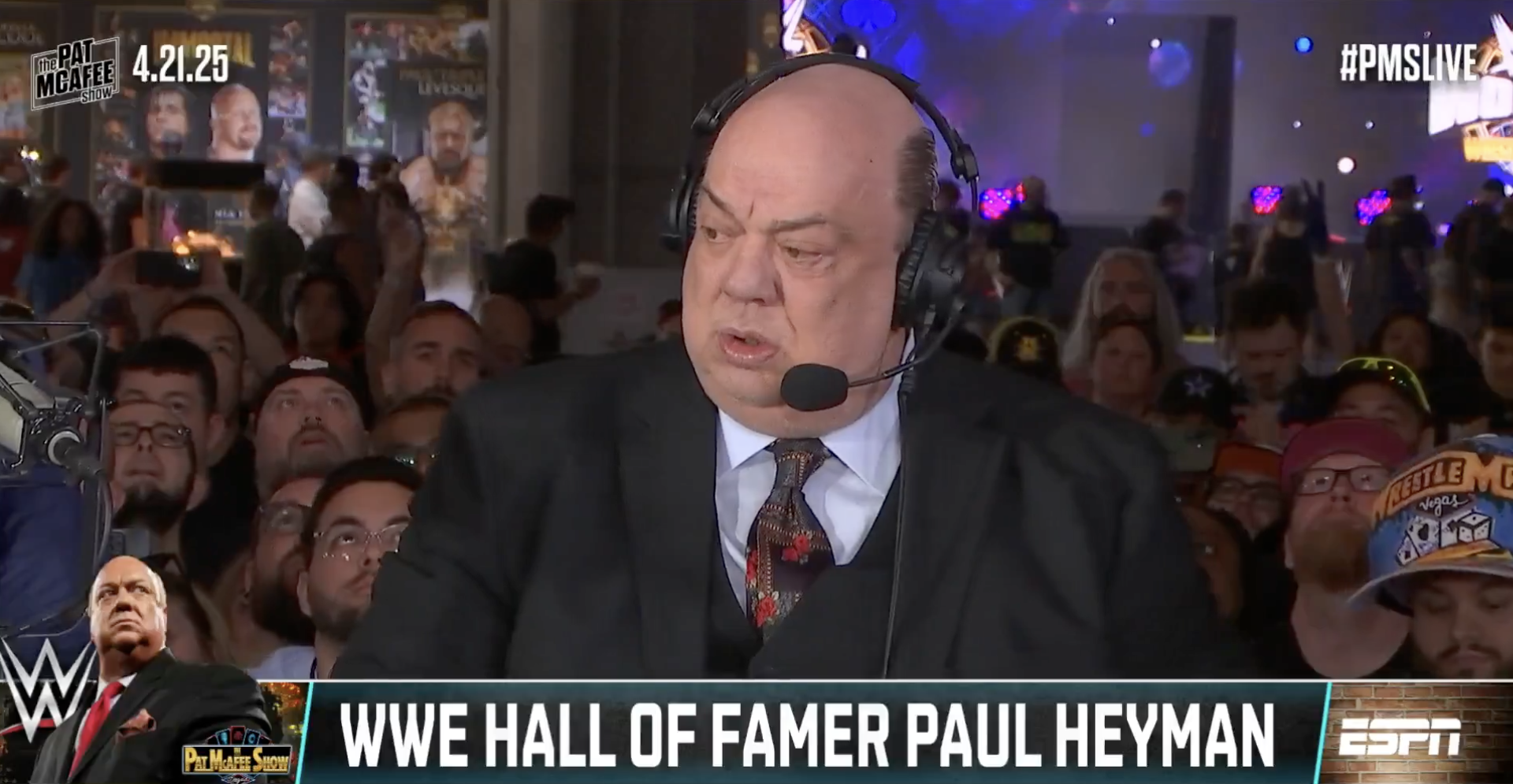 Paul Heyman on Shannon Sharpe