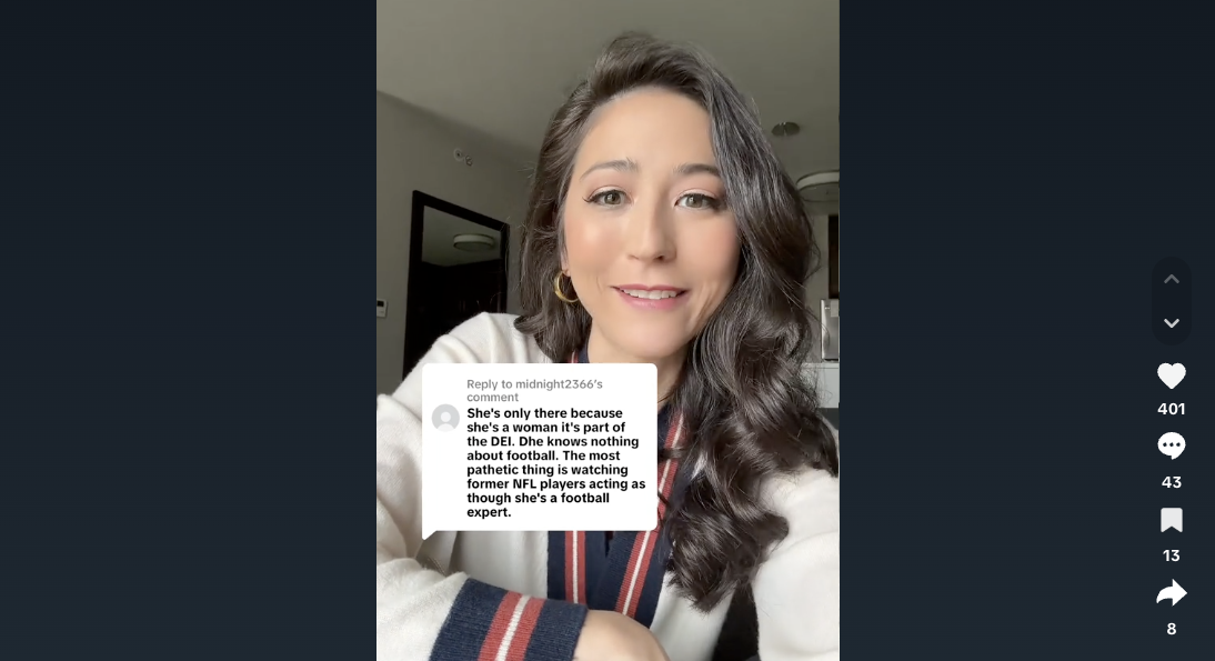 MIna Kimes comments on DEI jabs