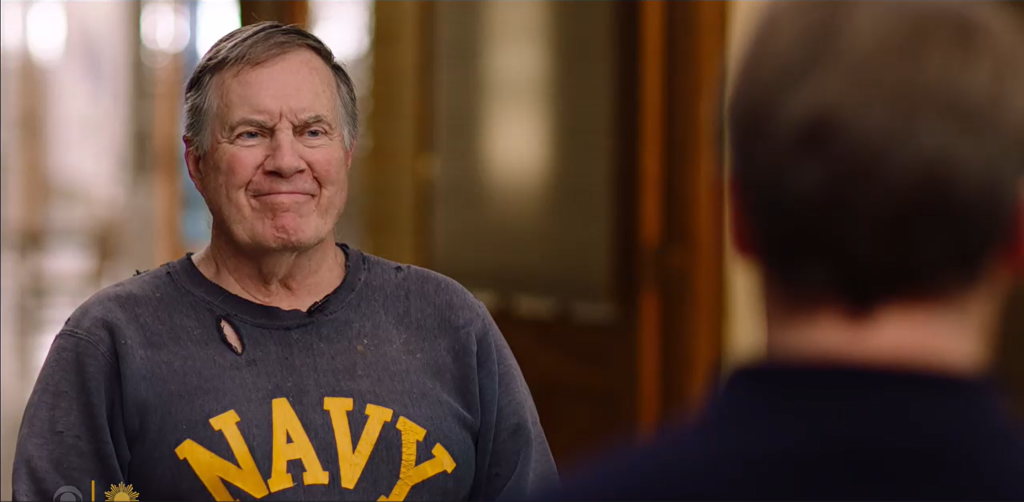 Bill Belichick’s ‘CBS Sunday Morning’ appearance railroaded by girlfriend Jordon Hudson