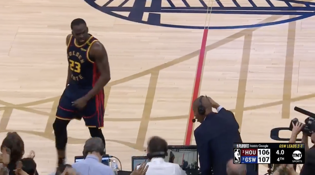 Rockets-Warriors Game 4 was all about Reggie Miller and Draymond Green