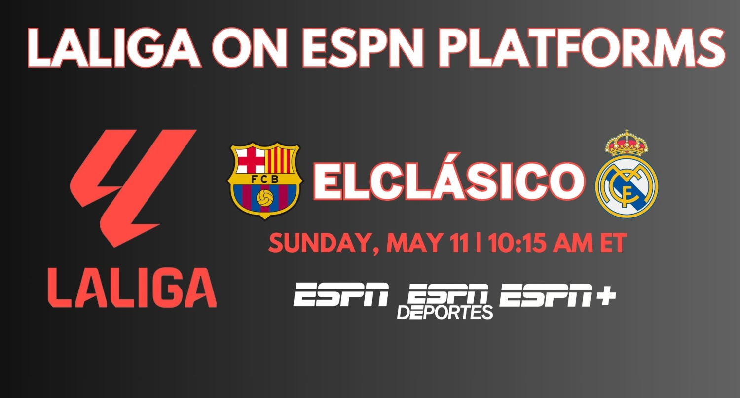 An ESPN 2025 ElClásico graphic.