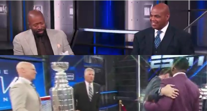 NBA on TNT and NHL on ESPN broadcasts featuring "RINGZZZ" discussion.
