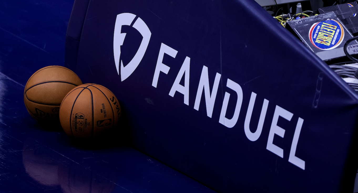 NBA FanDuel logo sports betting