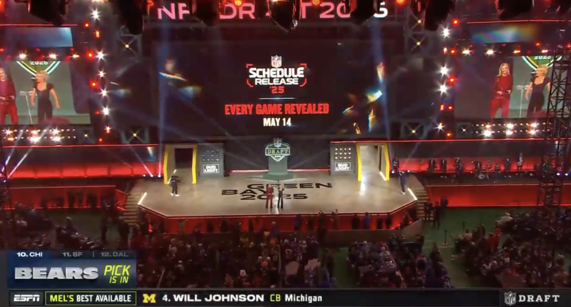 NFL schedule announcement announement